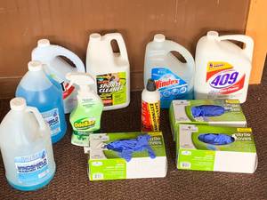 lot 163 image: Cleaning Supply Lot