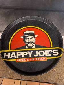 lot 209 image: Happy Joe Serving Tray 14 Inch