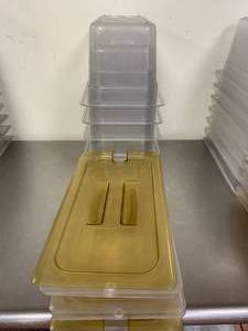lot 321 image: Lot of (7) 13 Pans with Lids