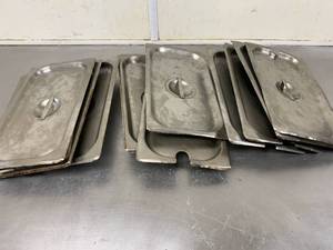 lot 341 image: Lot of (11) 13 Pans with Lids
