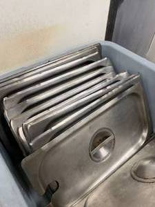 lot 342 image: Lot of (11) 13 Pans with Lids