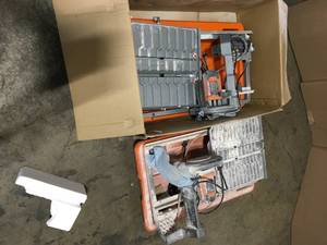 Lot of Salvage Ridgid Wet Tile saws used for parts see pictures