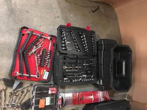 Large Lot of assorted Husky Tools and accessories various kinds and conditions  see pictures