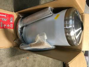 Hampton Bay 48000 BTU Stainless Steel Patio Heater not used customer return see pictures