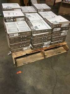 Pallet with 56 Cases of Traffic Master Chaucer 12 in. Width x 12 in. Length x 0.039 in. Thick Peel and Stick Vinyl Tile (45 sq. ft.  Carton)