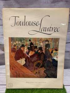 lot 2 image: 1952 Toulose Lautrec Full Color Print Books