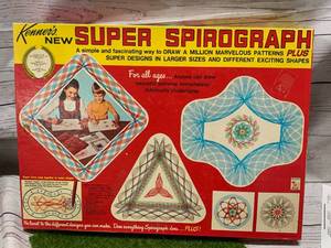 lot 6 image: 1969 Kenner Super Spirograph Set (Sold $79 ebay)