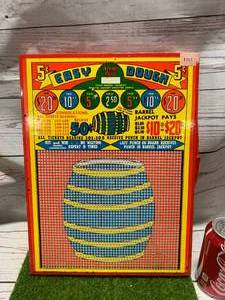 lot 10 image: Antique Punchboard (Never Used) New Old Stock