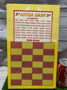 lot 12 image: Antique Punchboard (Never Used) New Old Stock