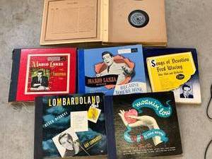 lot 20 image: Vintage Lot of Record Albums