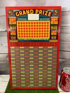 lot 55 image: Antique Punchboard (Never Used) New Old Stock