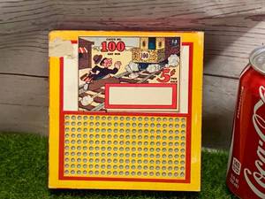 lot 59 image: Antique Punchboard (Never Used) New Old Stock