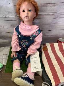 lot 78 image: Deb Kelly Creepy Doll