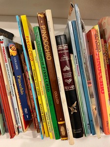lot 107 image: Large Lot of Pinocchio Books and Bookends