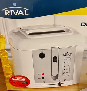 lot 106 image: New Rival Cool Touch Deep Fryer