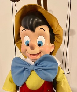lot 39 image: Pinocchio Puppet on a Stand