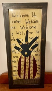 lot 44 image: Vintage Framed Needlework