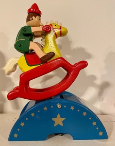 lot 116 image: Wooden Pinocchio Toys