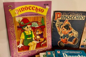 lot 114 image: Pinocchio Activity Books