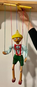 lot 126 image: Pinocchio Puppet