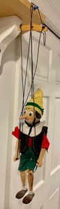 lot 127 image: Playful Pinocchio Puppet