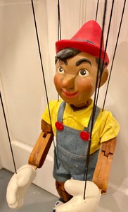 lot 136 image: Pinocchio Puppet