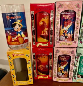 lot 135 image: Collectable Plastic Burger King Disney Cups
