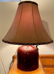 lot 180 image: Vintage Jug Lamp
