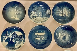 lot 287 image: 11 Bing & Grndahl Collectors Plates