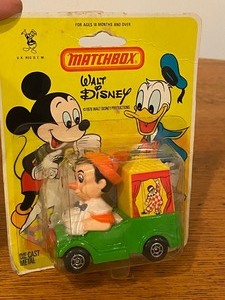 lot 16 image: 1979 Matchbox Walt Disney Pinocchio Collector Car in Package