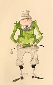 lot 317 image: Character Art by GR Cheesebrough