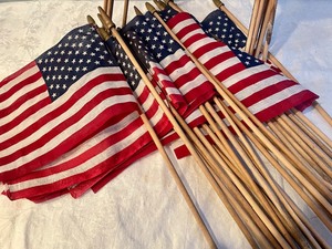 lot 337 image: American Flag Grouping