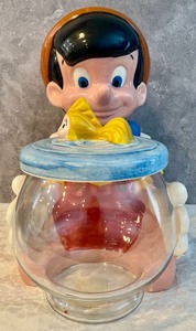 lot 57 image: Treasure Craft Pinocchio Cookie Jar