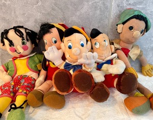 lot 62 image: Adorable Pinocchio Plushies