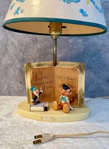 lot 68 image: Charming Pinocchio Lamp
