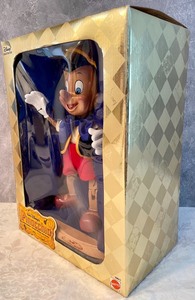 lot 65 image: Limited Edition Genuine Wood Pinocchio Marionette