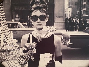 lot 390 image: Breakfast at Tiffanys Poster