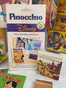lot 397 image: Variety of Pinocchio Collectibles