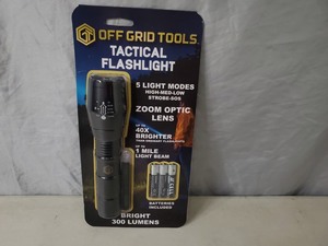 New Off The Grid Tool Tactical Flashlight