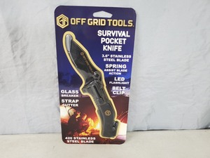 New Off The Grid Tools Survival Pocket Knife