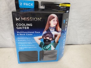 New 2 Pack of Youth Cooling Gaitors