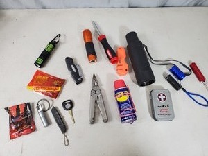 Leatherman Tool, Knives, Lights, Scope, Etc