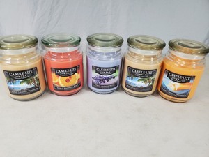 5 New Candelight 18 oz Candles