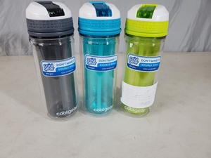3 New Cool Gear Double Wall Tumblers