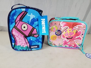 2 New Kids Lunch Boxes  Bags