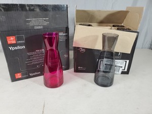 11 New Bormioli Rocco Italian Vases