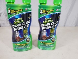 New Green Gobbler Drain Clog Dissolver