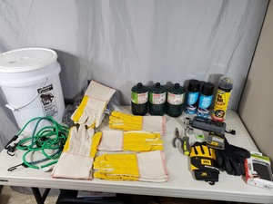 Work Gloves, Shop Supplies, Etc