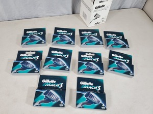 40 New Gillette Mach 3 Razor Cartridges
