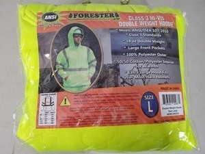 New ANSI Hi-Vis Hooded Sweatshirt